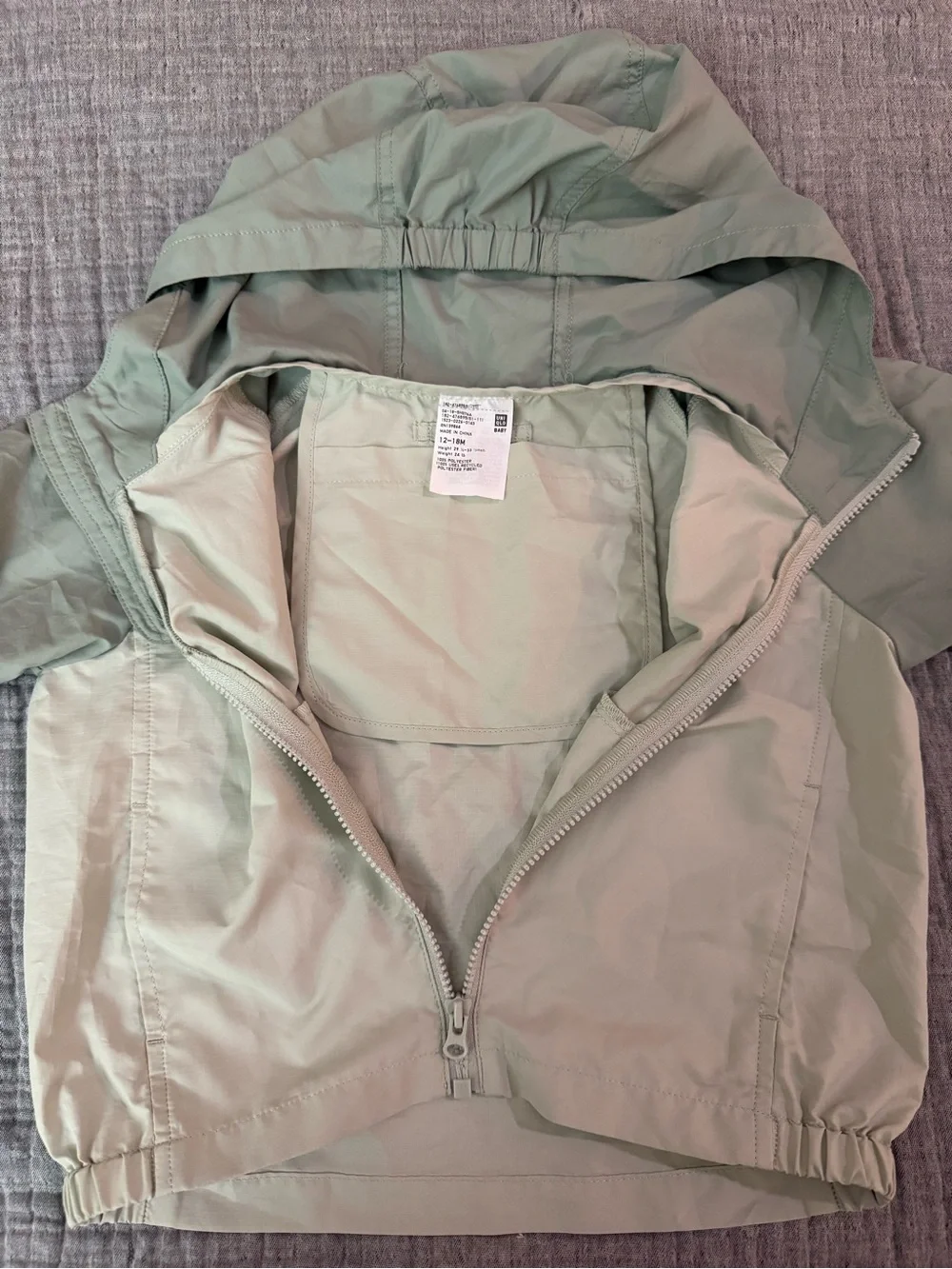 Uniqlo lightweight hooded